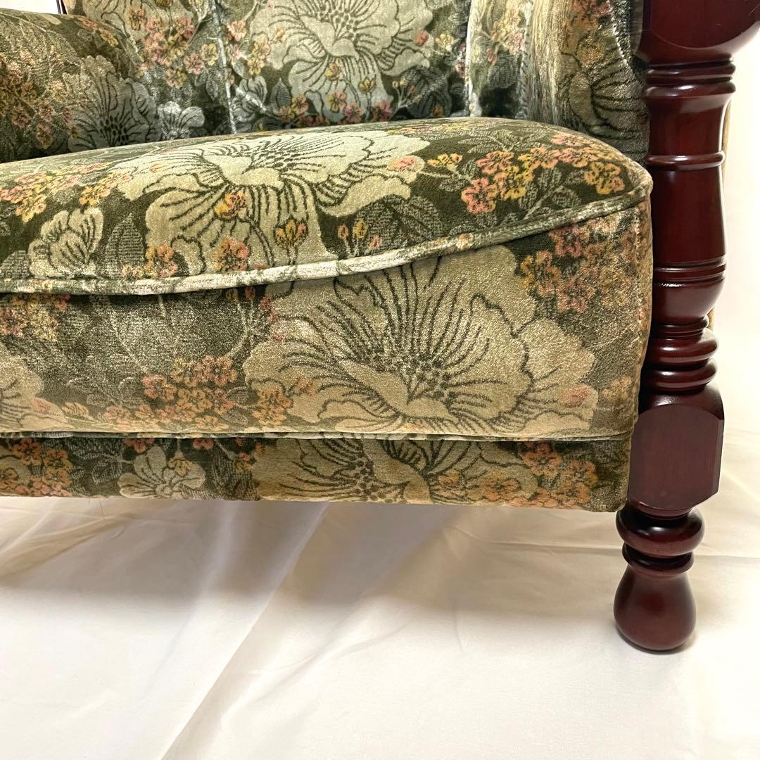 KARIMOKU/カリモク 家具 1人掛け ソファー リーン系 金華山張