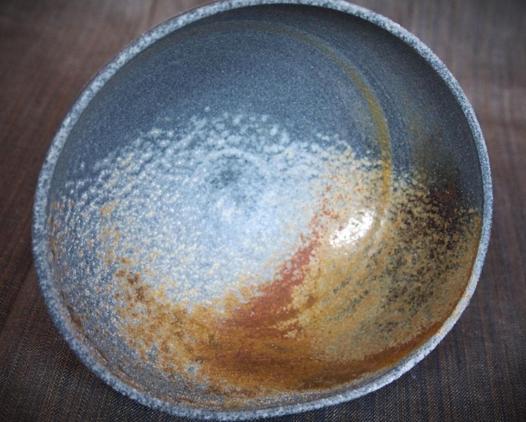 希少作★鯉江明【父＆師：鯉江良二】St. JOHN手茶碗B★共箱