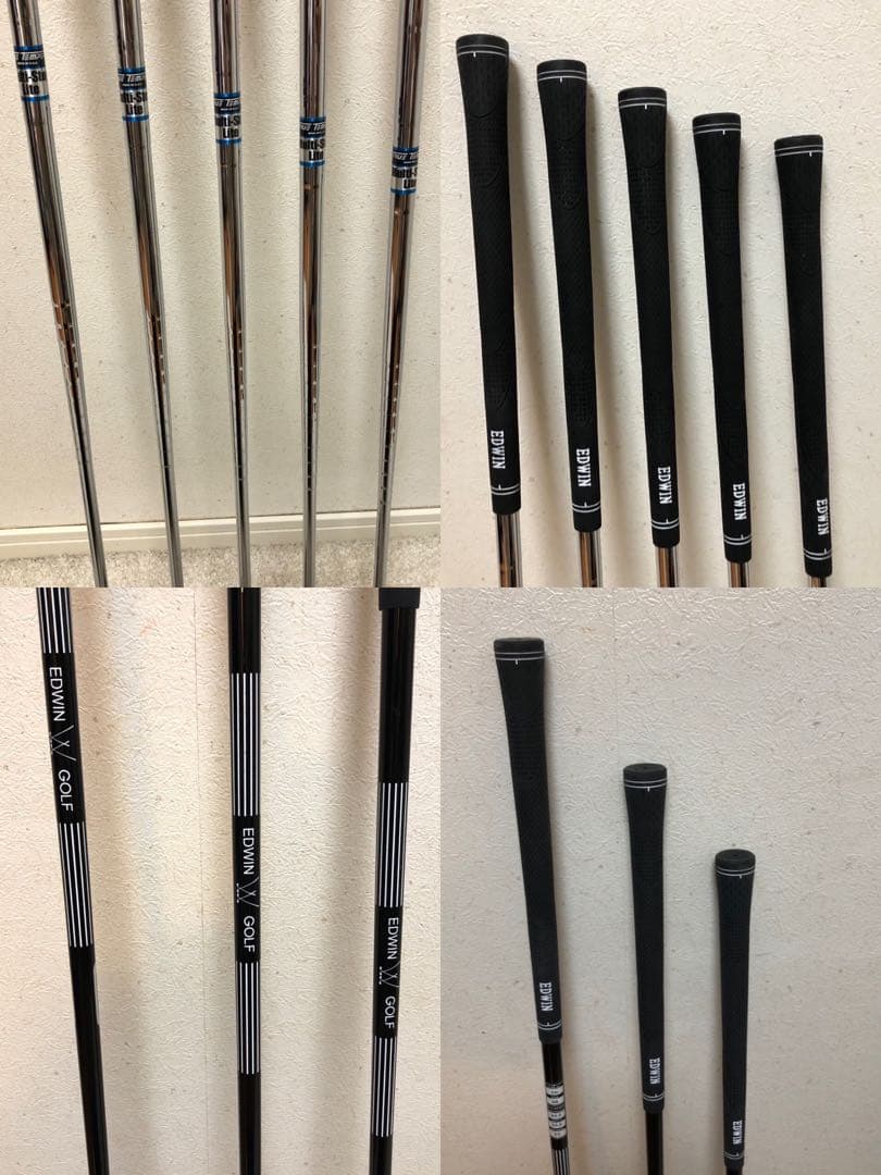 超美品❗️希少　完売品❗️EDWIN メンズ　ゴルフクラブセット