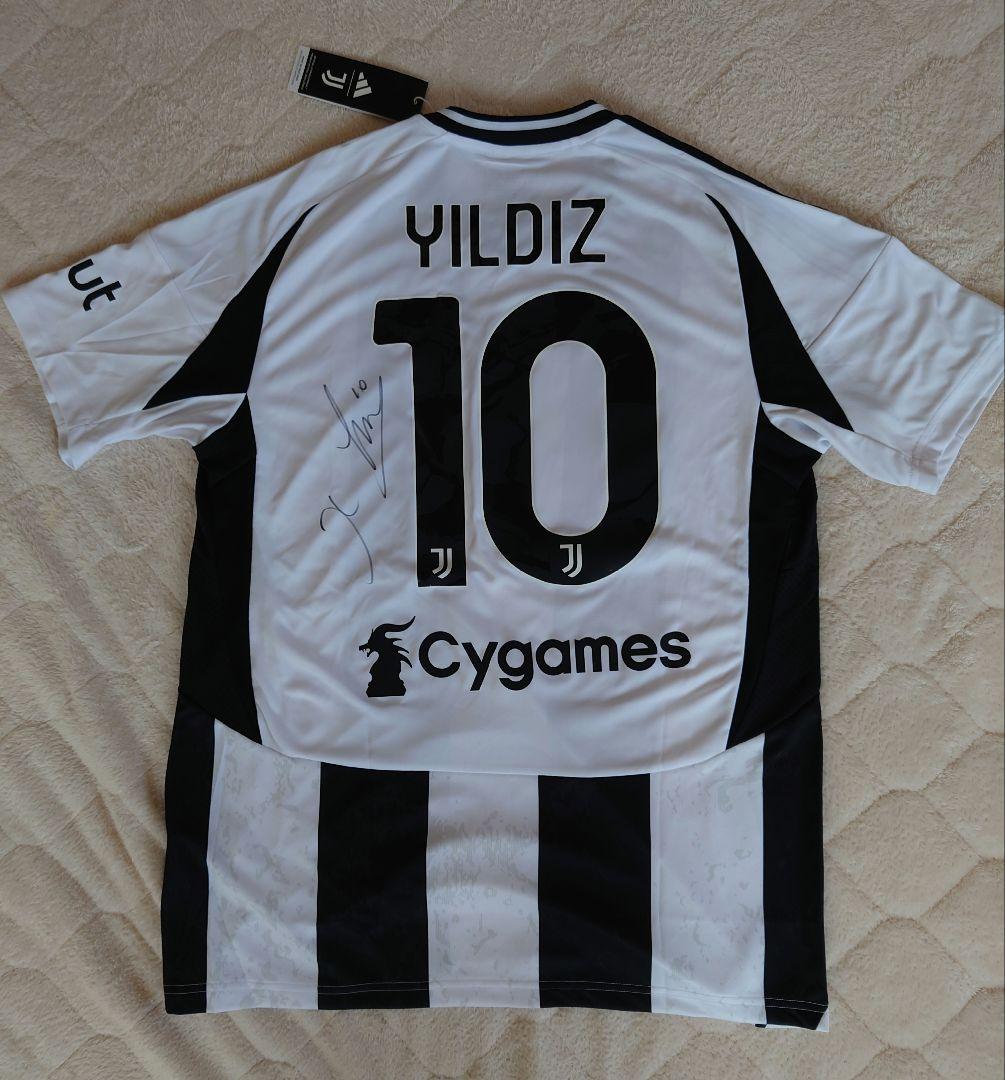 ユヴェントス ユルディズ サイン入りユニフォーム タグ付 証明書付 XL
