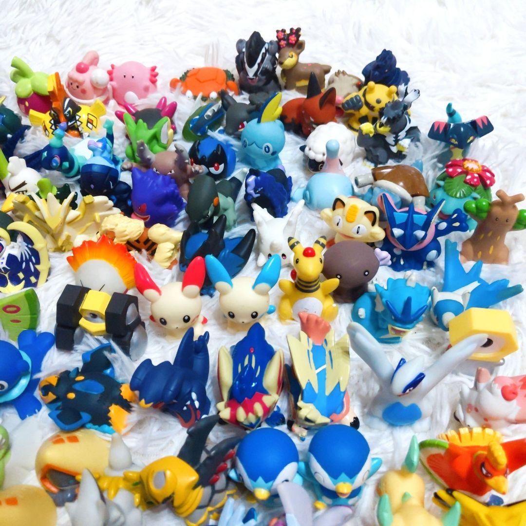 初期ポケモンキッズ まとめ売り ポケモン ソフビ クリア 当時物 217体