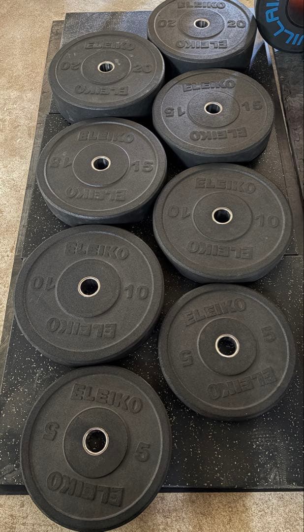 エレイコ　ELEIKO XFバンパープレート　100kgセット