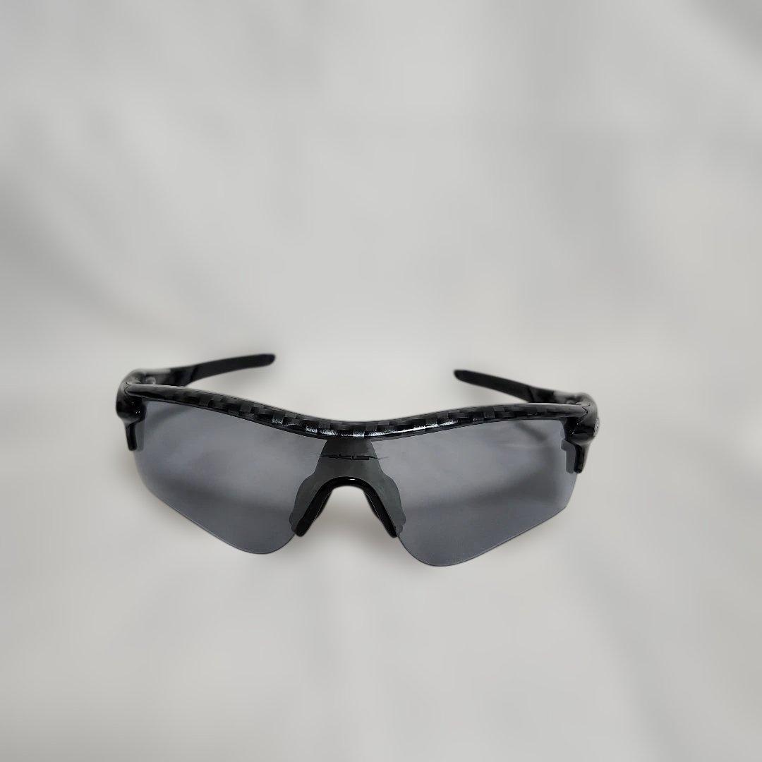 Oakley ランニングサングラス カーボン調