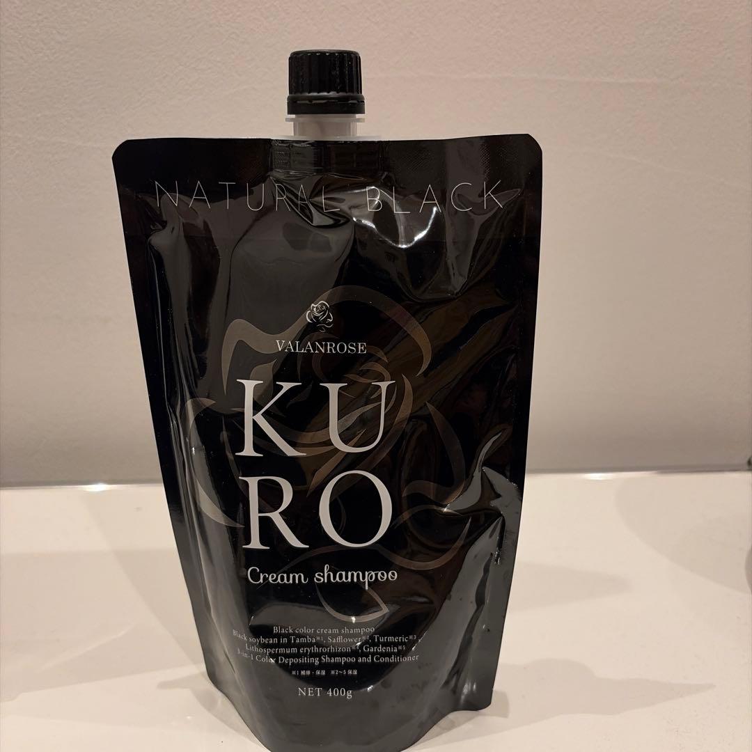 VALANROSE KURO Cream shampoo 400g 2個セット