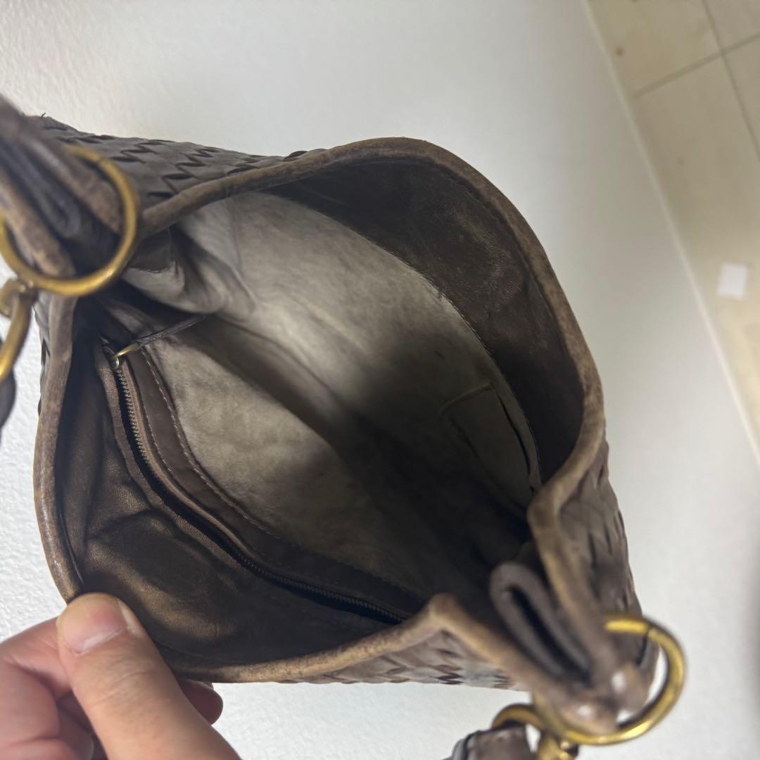 ボッデガヴェネタ ハンドバッグ ブラウン