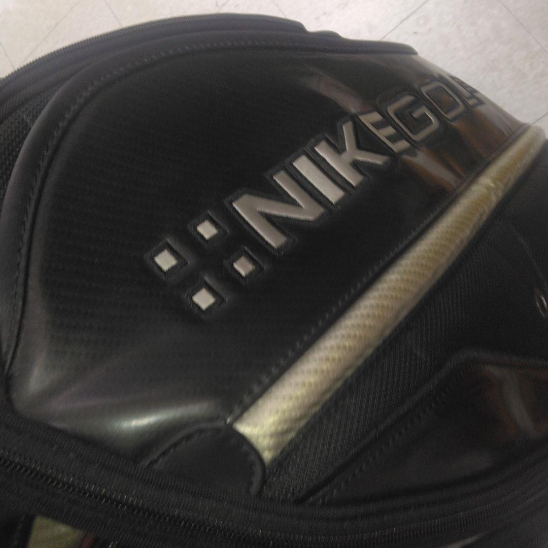 NIKE ナイキゴルフ　9型　キャディバッグ　ブラック　フード付き