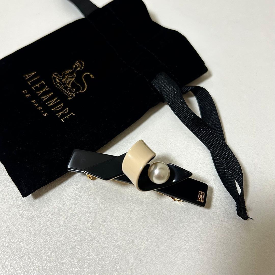 Alexandre de Paris バレッタブラック