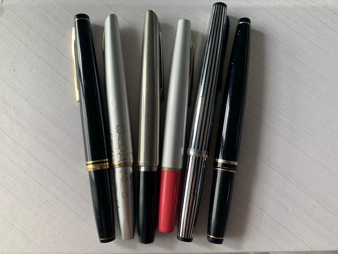 万年筆 6本まとめ売り（ジャンク品）