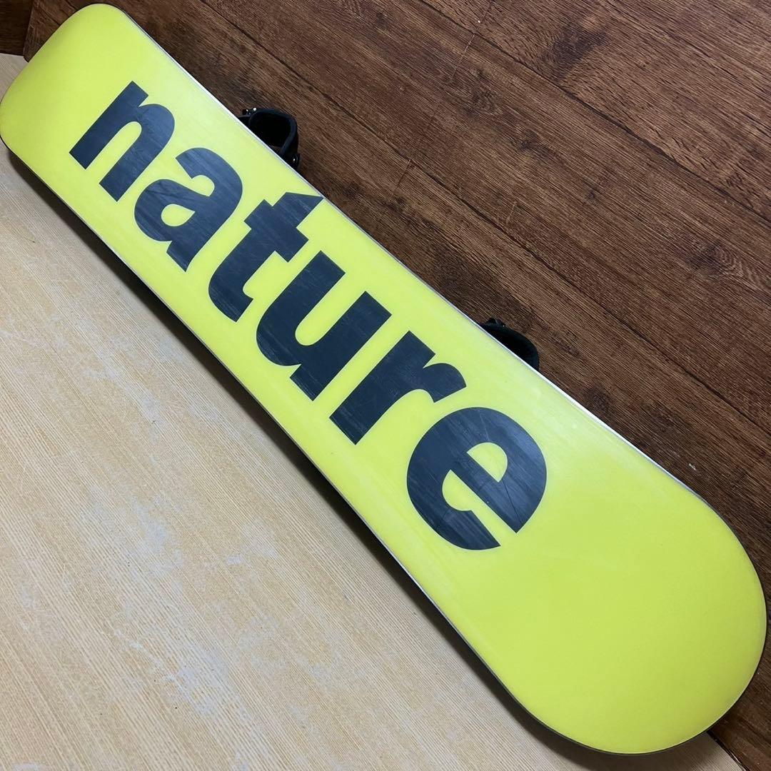 美品　nature ネイチャー スノーボード キッズ　ジュニア　3点 120cm