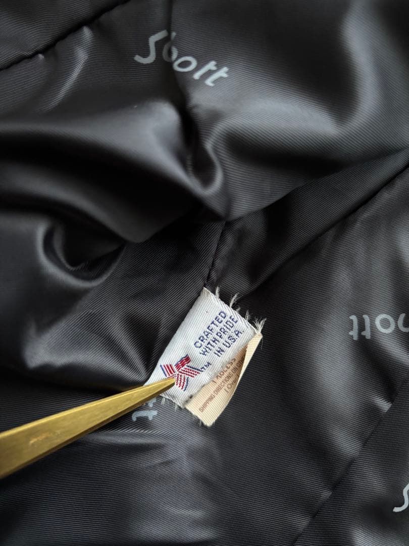 90s USA製　ショットSchott 243VW ライダース シングルベスト