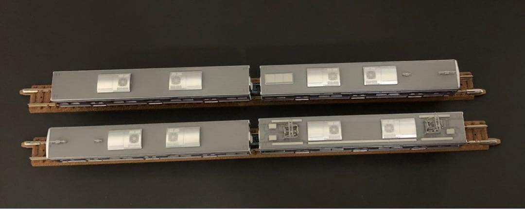 管理番号1593 京成3700形Nゲージ塗装済キット 素人組立品4両