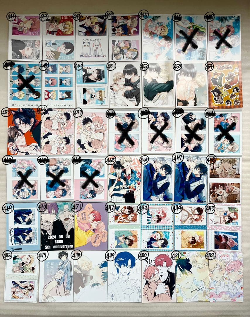 BL ネップリまとめ売り　400枚以上　バラ売り⭕️