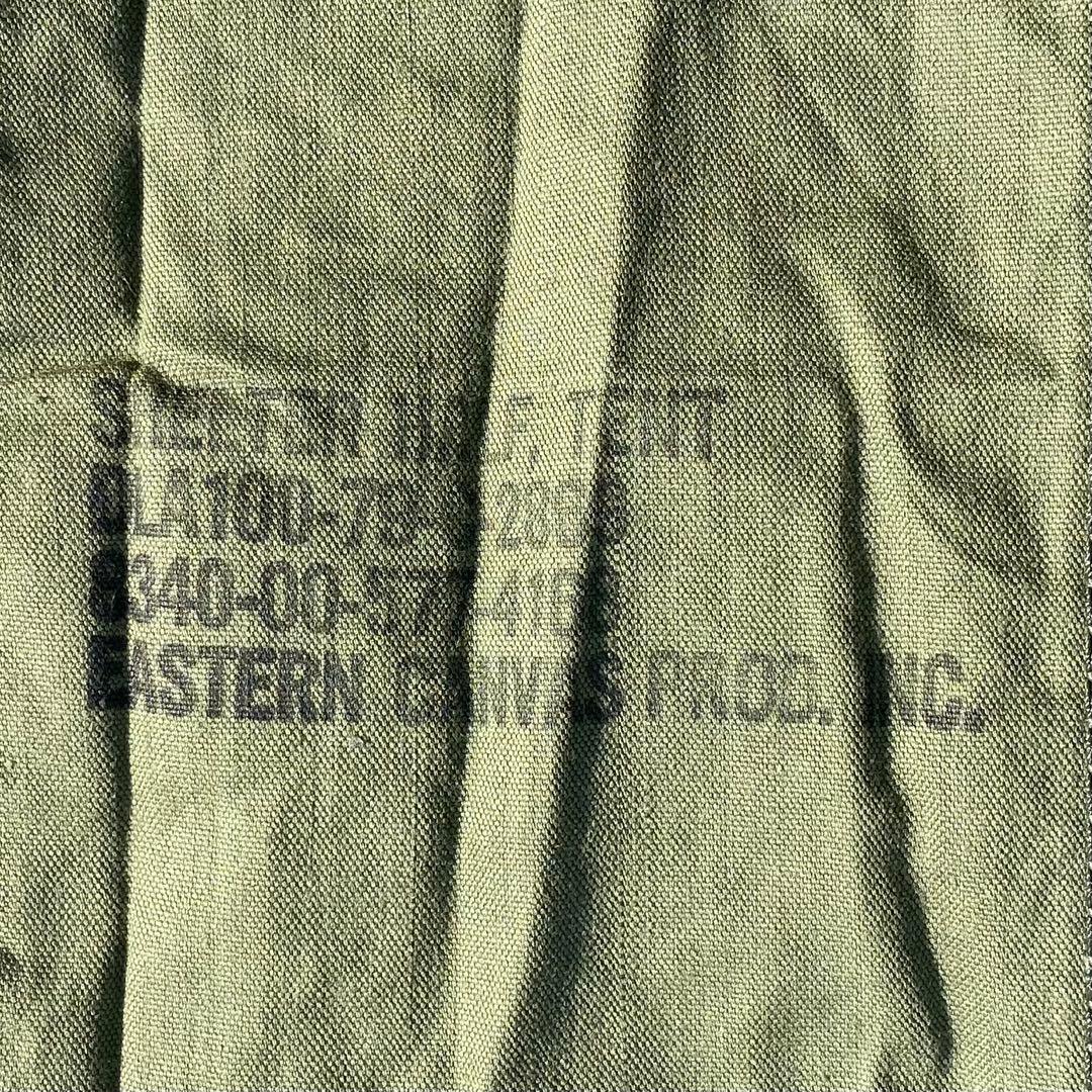 USパップテント②　アメリカ軍幕　米軍　ハーフシェルター２枚　ポール・ペグセット