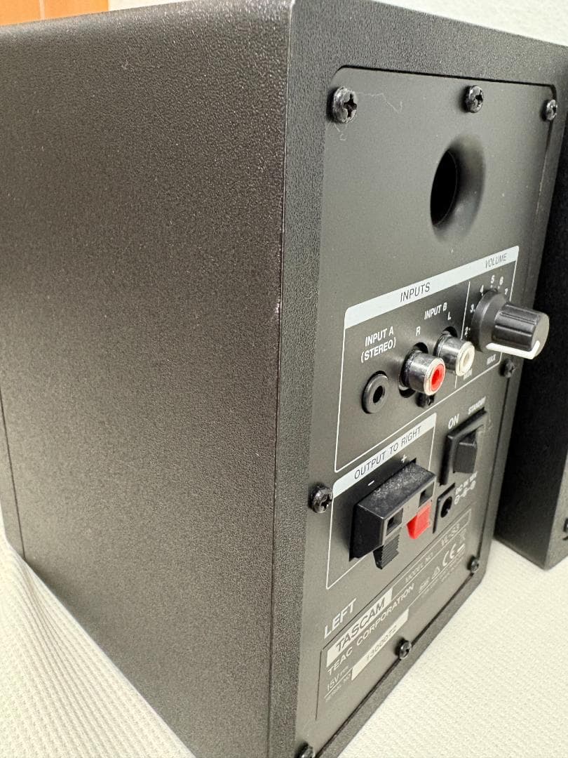 【美品】TASCAM VL-S3モニタースピーカー