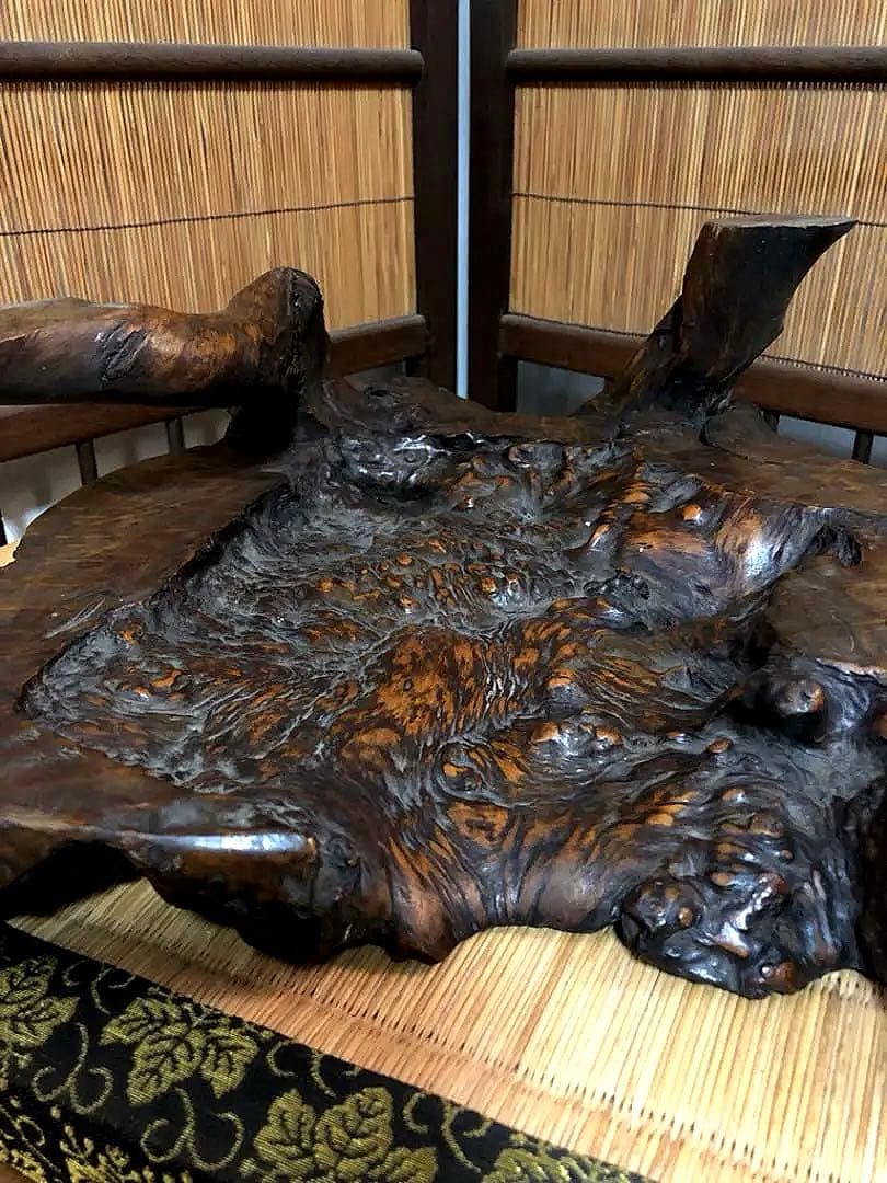 古木 根卓 花台 香台 盆栽台