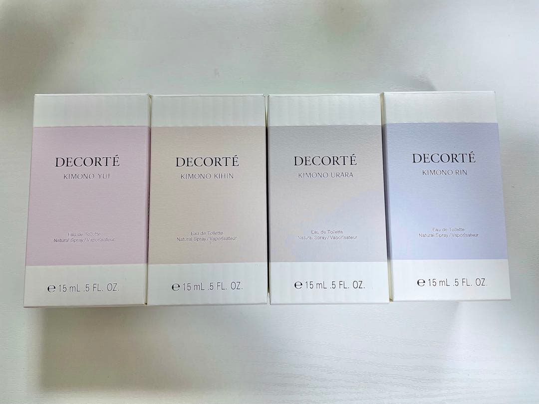 DECORTÉ コスメデコルテ　香水4本セット 15mL