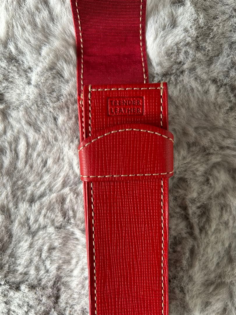 Tender Leather ボールペン ケース　モンブラン　ボールペン　赤