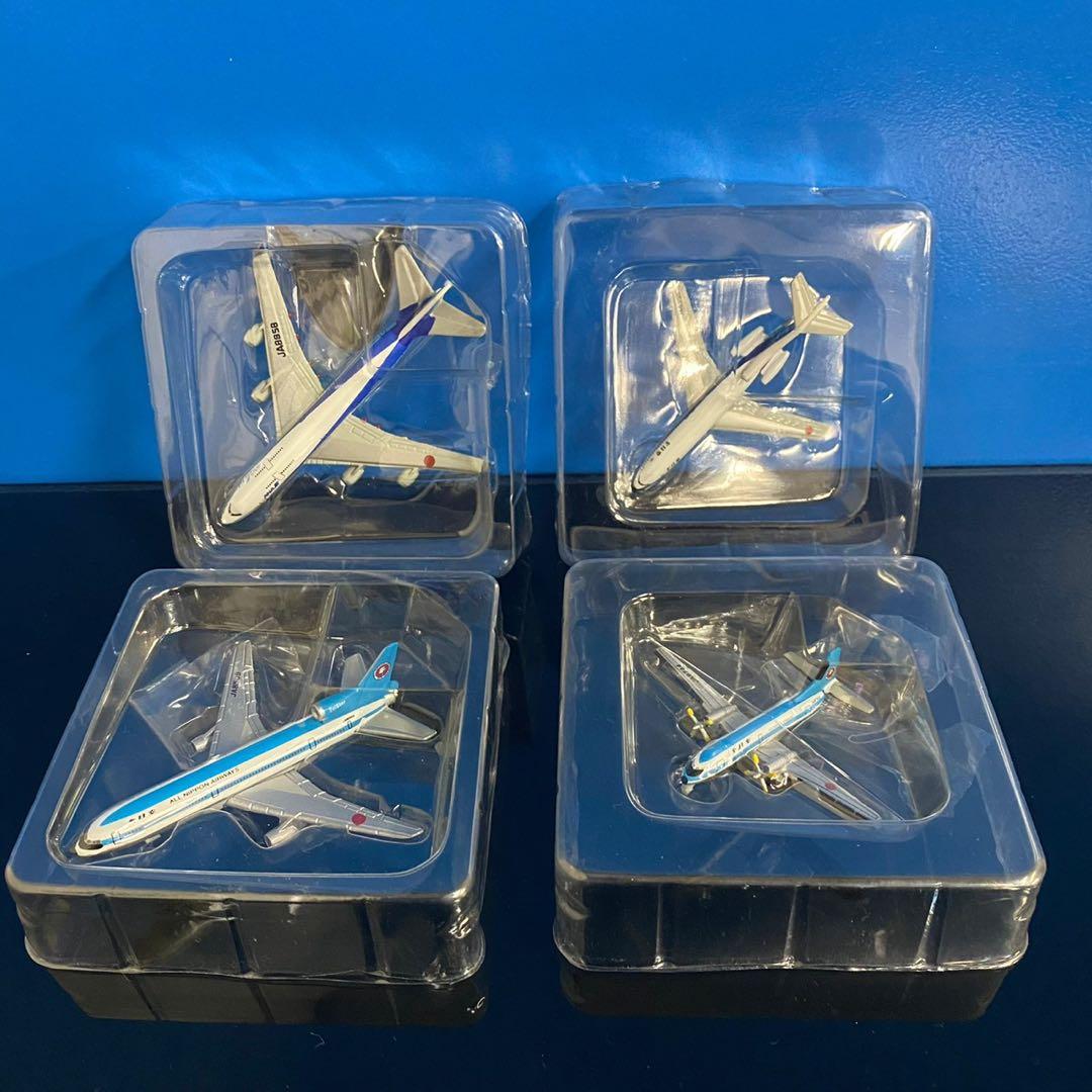 全日空　飛行機　合金フィギュア　4機  JA8744 JA8755