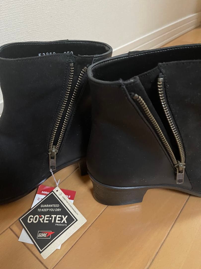 アサヒトップドライ　レインブーツ　25.0cmEEE ブラック　レディース