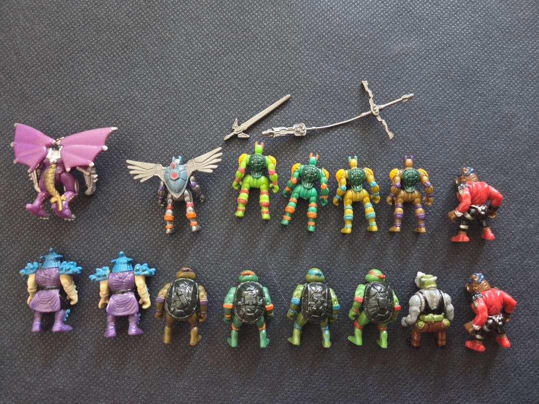 当時物 ミュータントタートルズ ミニフィギュアセット販売