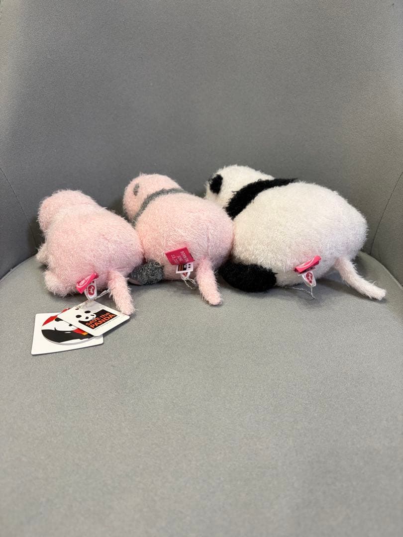 【希少】上野動物園 シャンシャン ほんとの大きさ ぬいぐるみ 3個セット