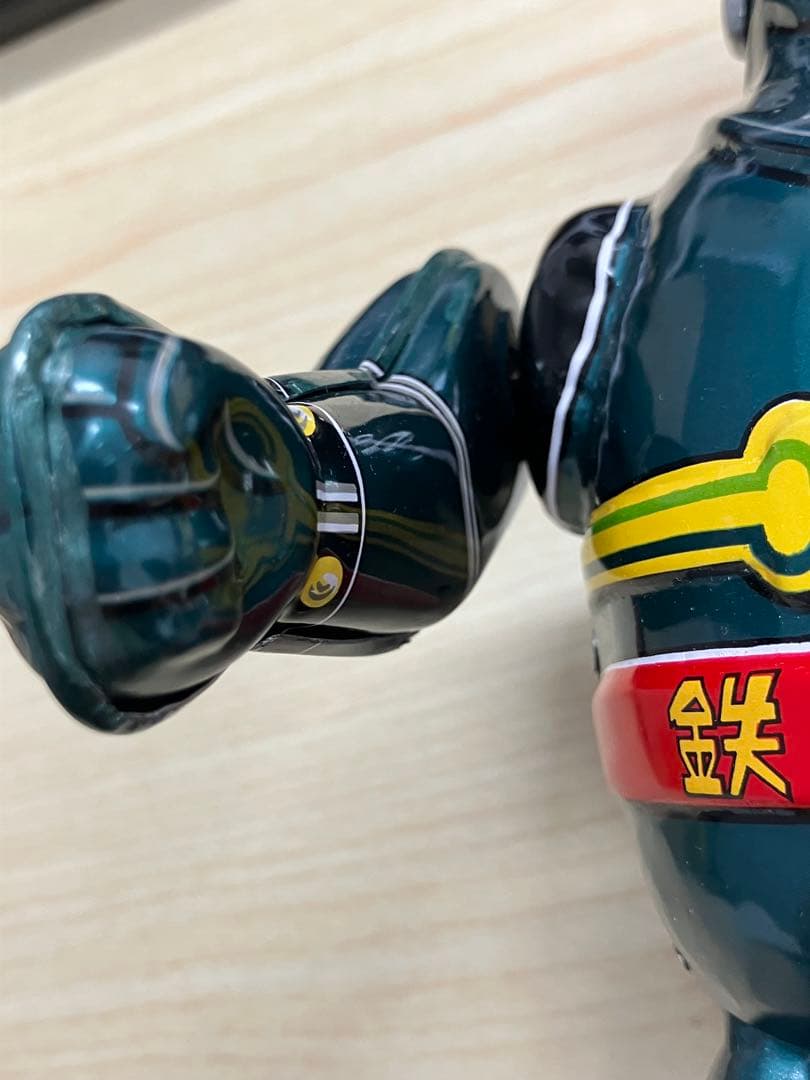 oval様希少！激レア！鉄人28号　ブリキ　おもちゃ　緑　ビリケン商会