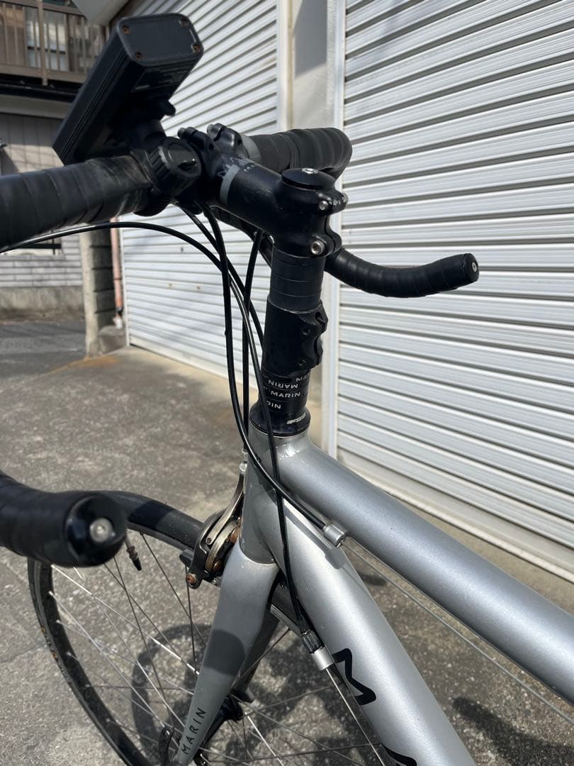 MARIN クロスバイク シルバー　ジャンク品