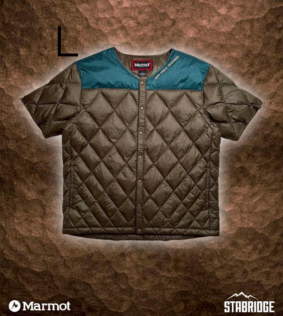 新品未使用 L stabridge marmot ダウンTシャツ