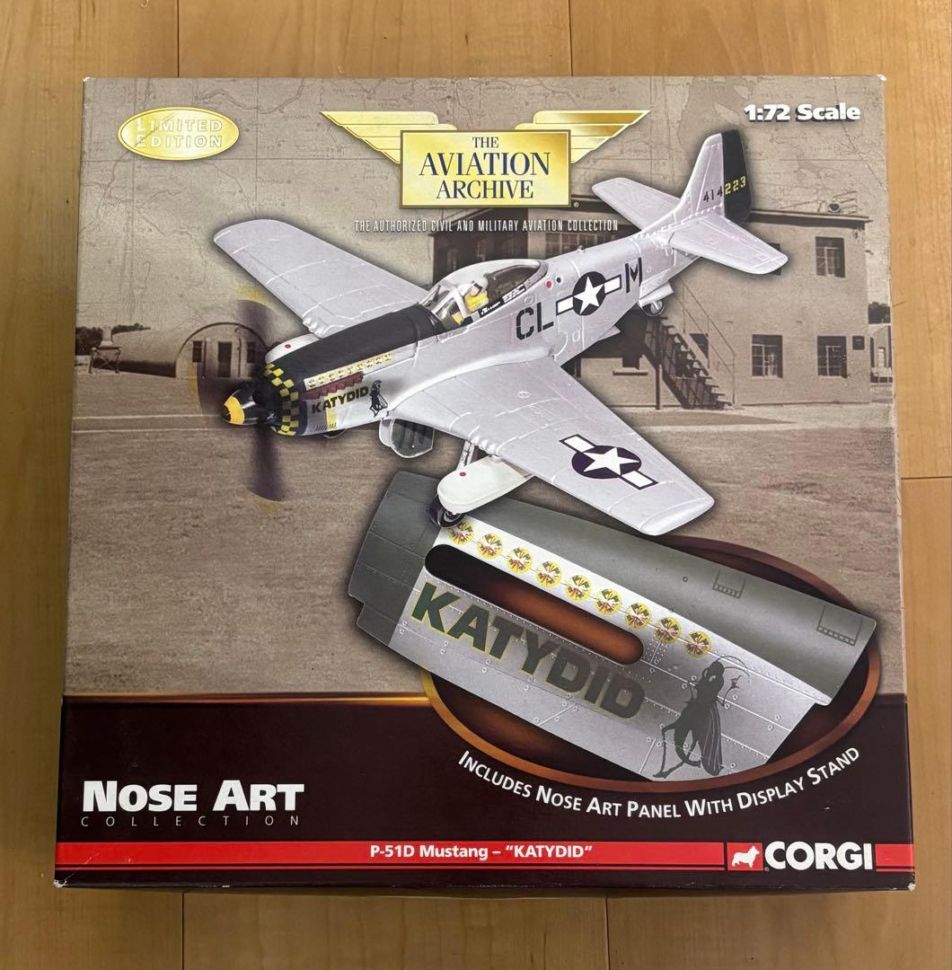 航空機・ヘリコプター Corgi P-51D Mustang KATYDID 1:72