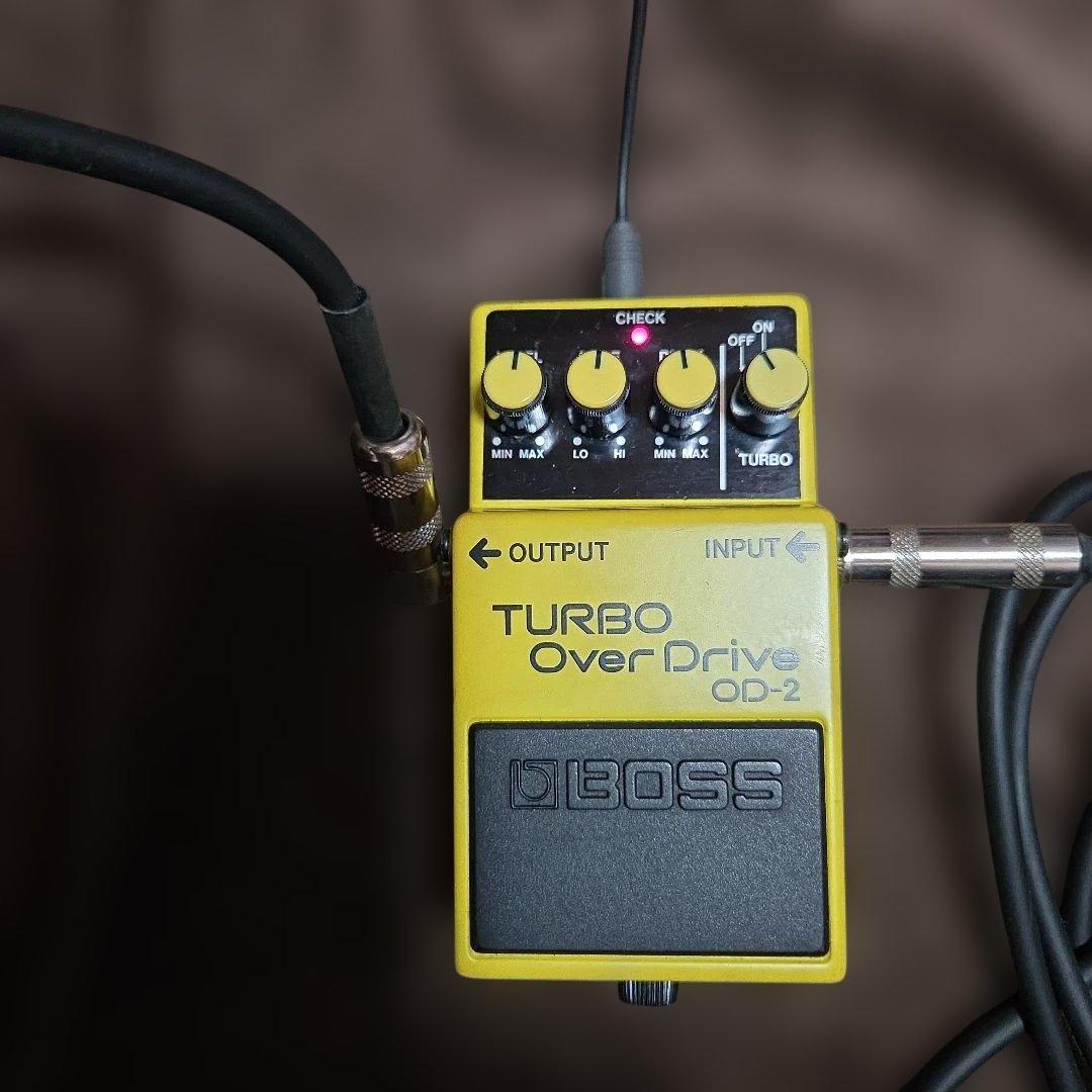 ①BOSSTURBOOverDriveターボオーバードライブOD-2日本製中古品