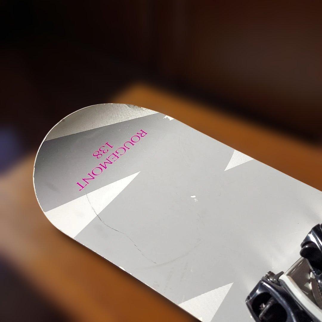 BE！POP ROUGEMONT 138cm スノーボード&バインディングセット