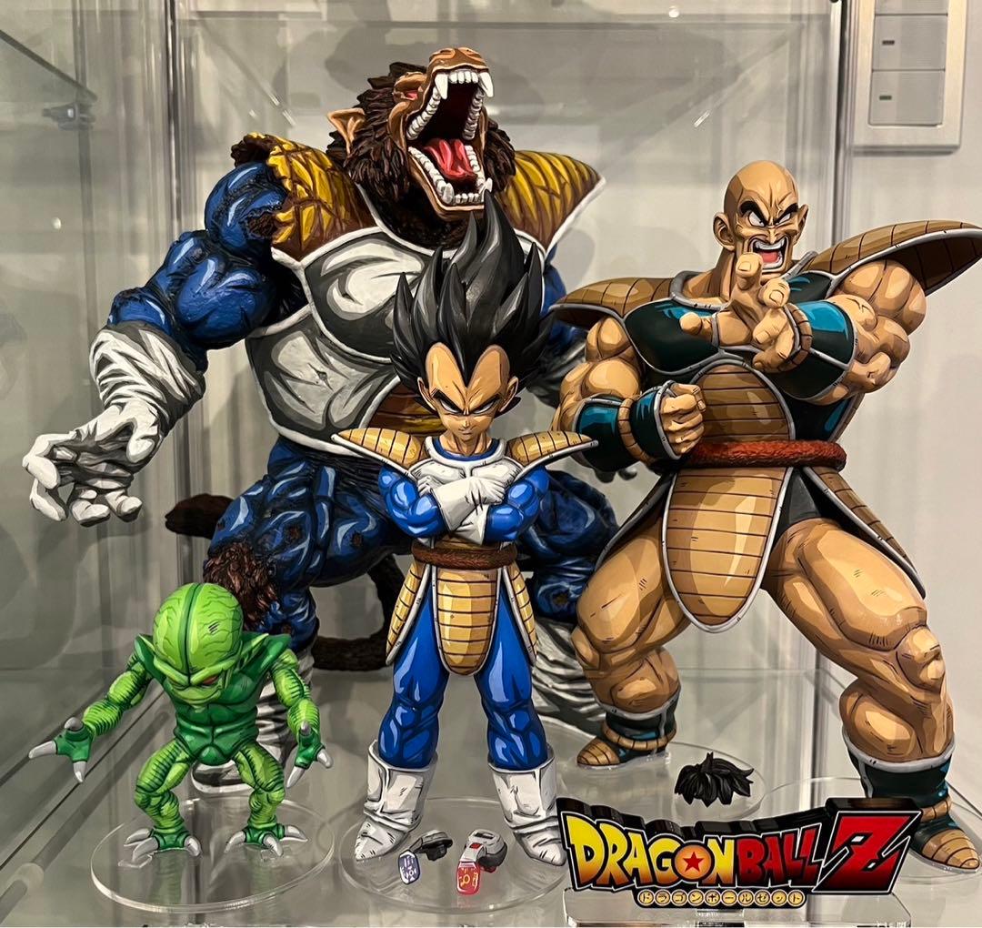 天下分け目　フィギュア　リペイント　セット　ベジータ　ナッパ　大猿