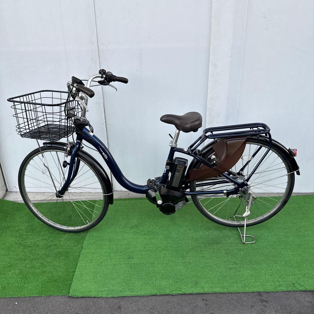 YAMAHAヤマハ電動アシスト自転車26インチ 12.3Ah ブルー