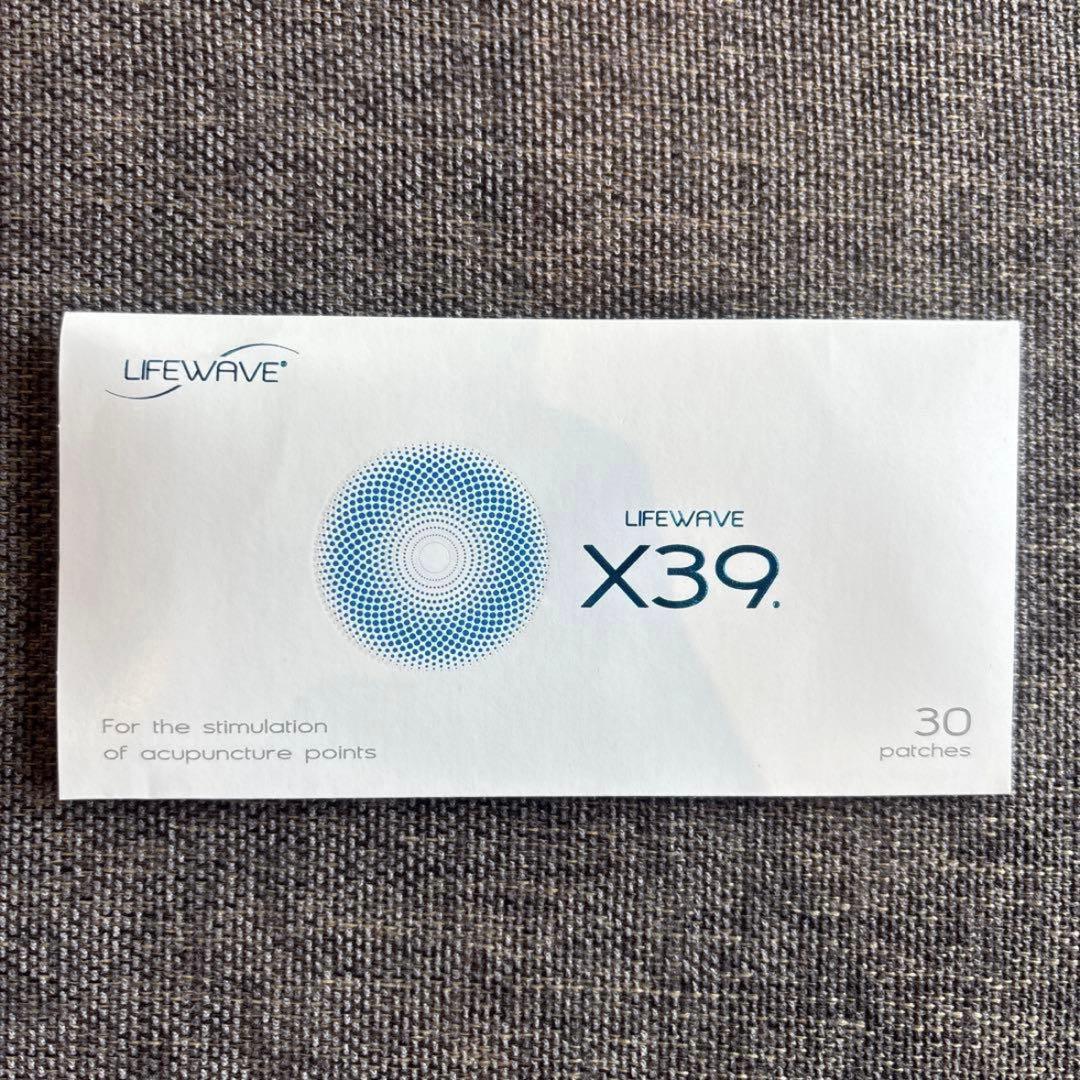【新品未使用】LIFEWAVE X39 30枚入り