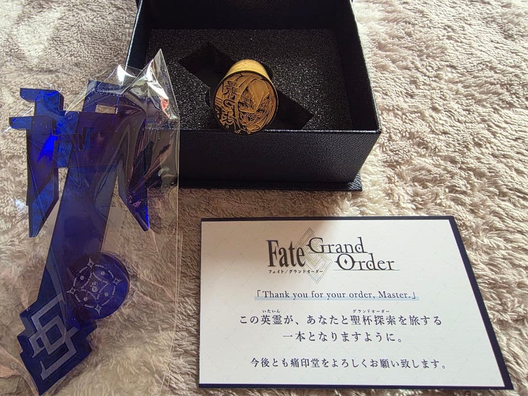 【受注品】メリュジーヌ(水着) FGO 印鑑 痛印堂 3点セット