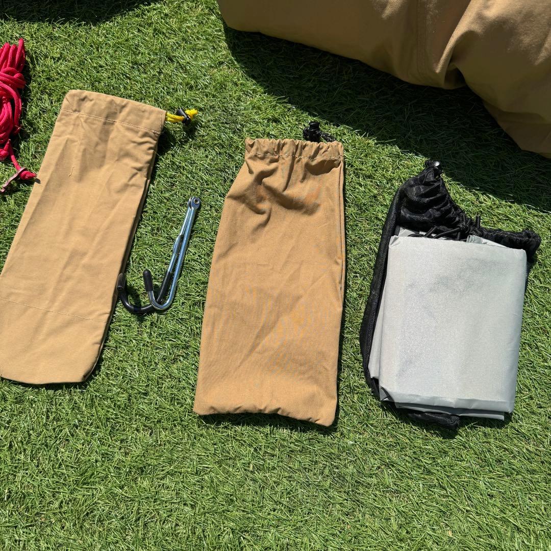 テンマクデザイン パンダTC 煙突ポート加工 カスタム