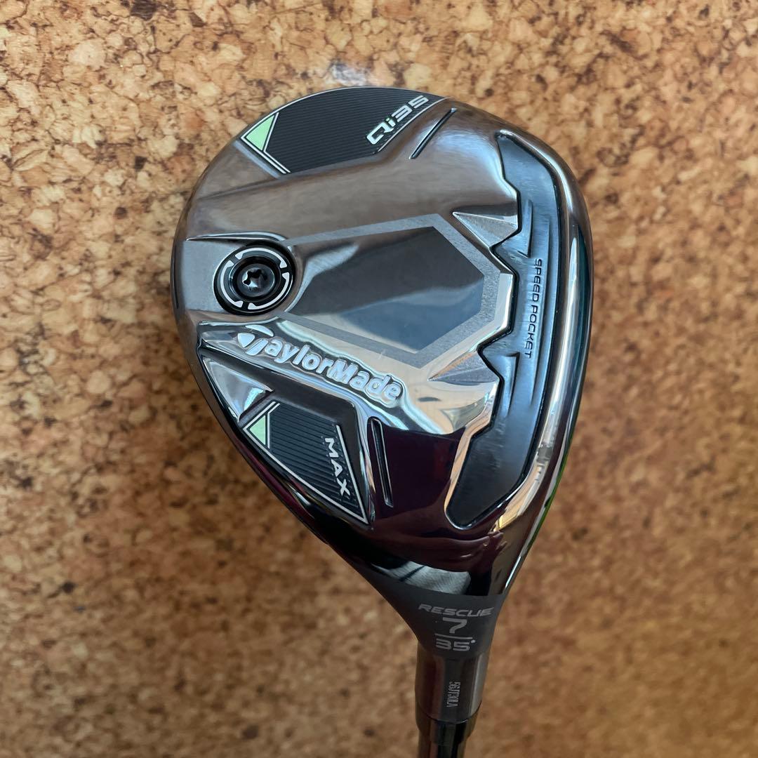ま*ー様 希少TaylorMade Ｑi35 Rescue 7 MAX 35度
