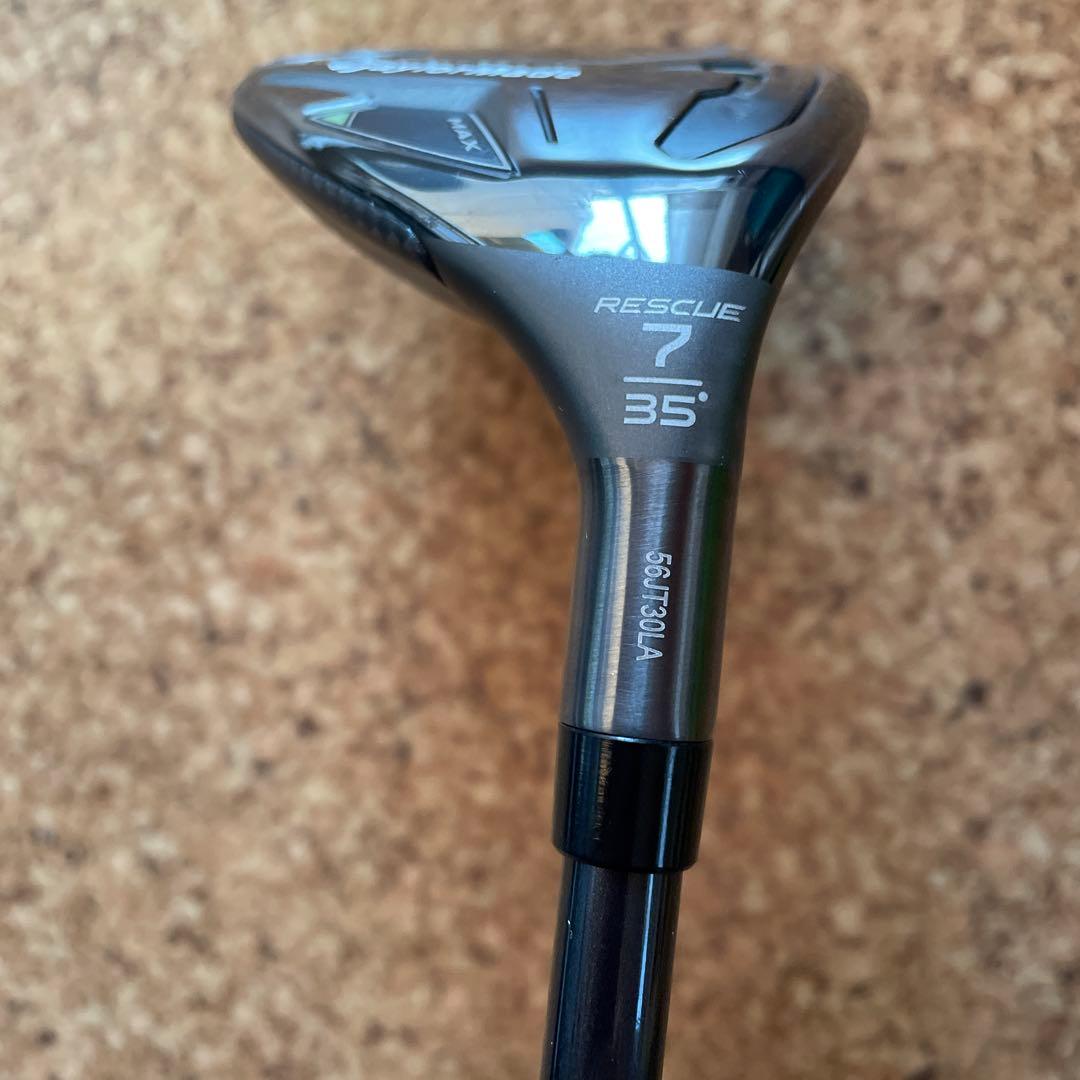 ま*ー様 希少TaylorMade Ｑi35 Rescue 7 MAX 35度