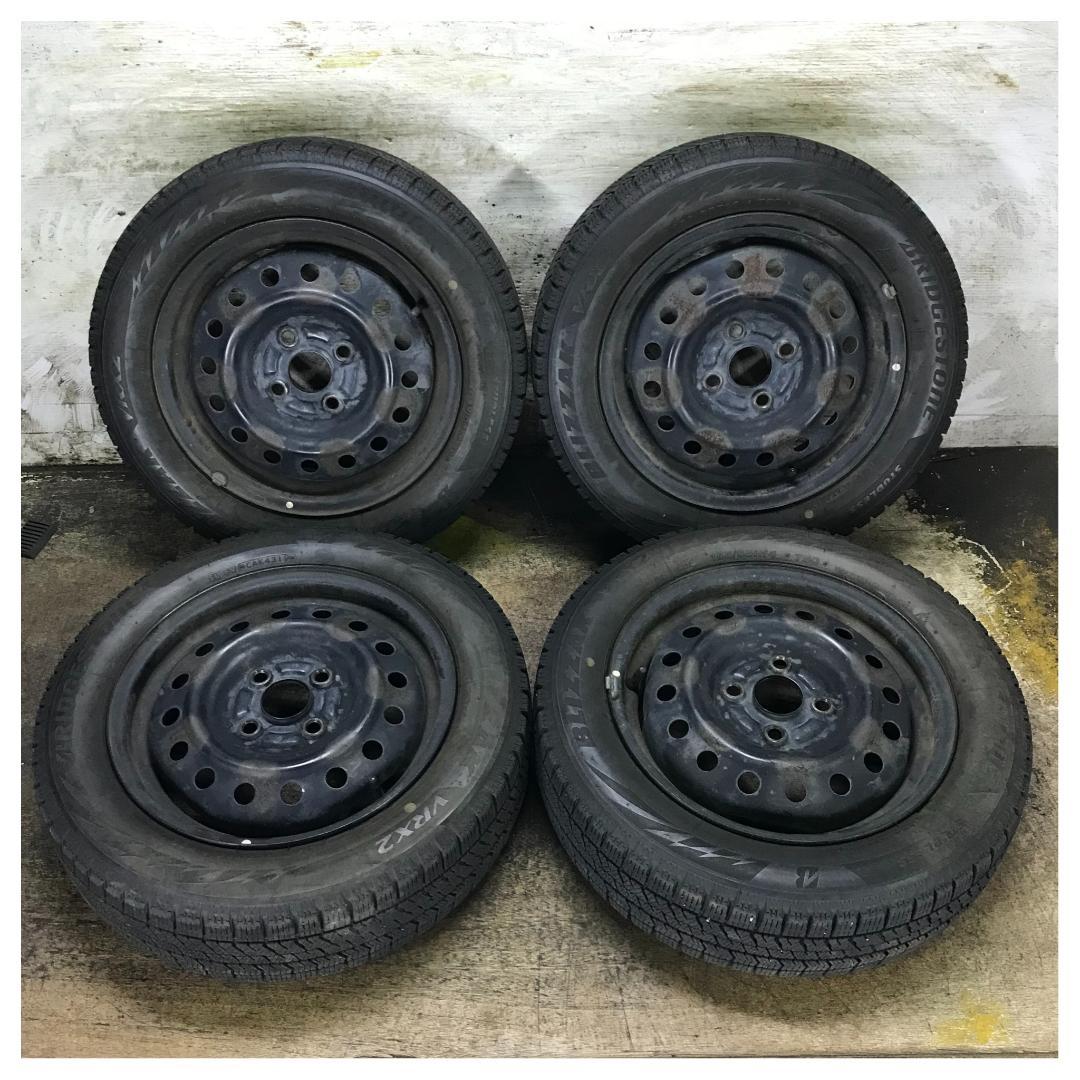 専用266 BRIDGESTONE VRX2 155/65R14 スタッドレス