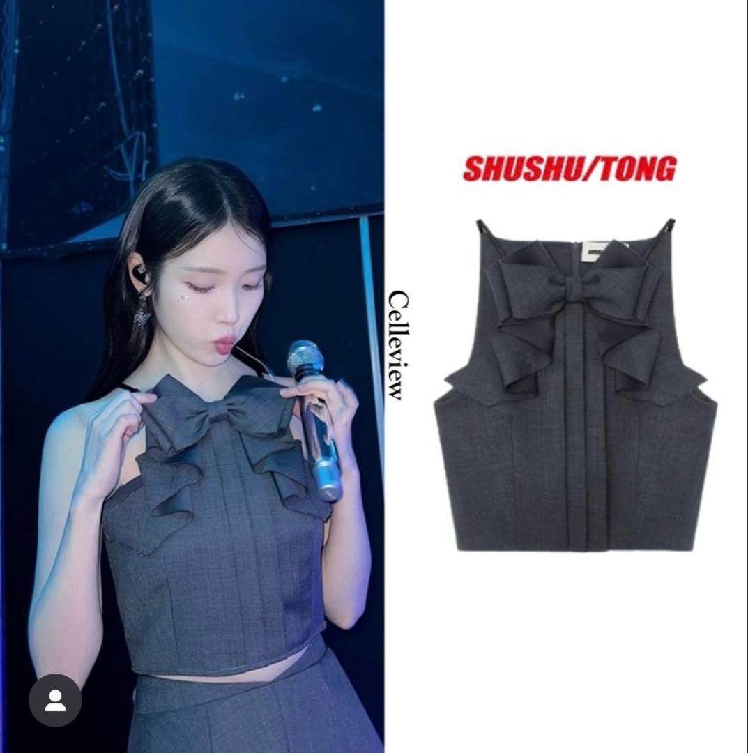 ネ*コ様 【正規品】　shushu/tong キャミソール　ダブルレイヤードスカ