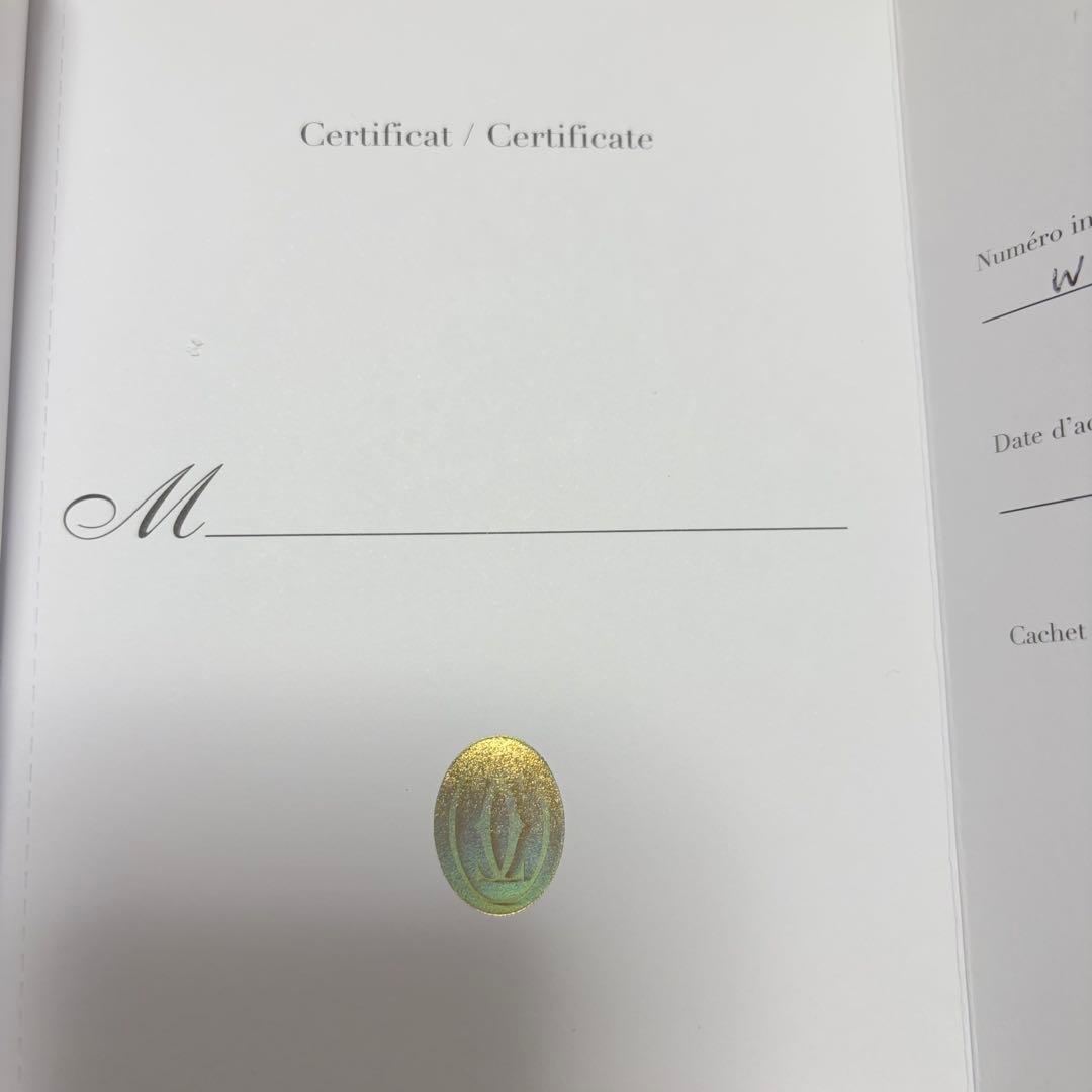 美品　カルティエ　時計ケース　空箱