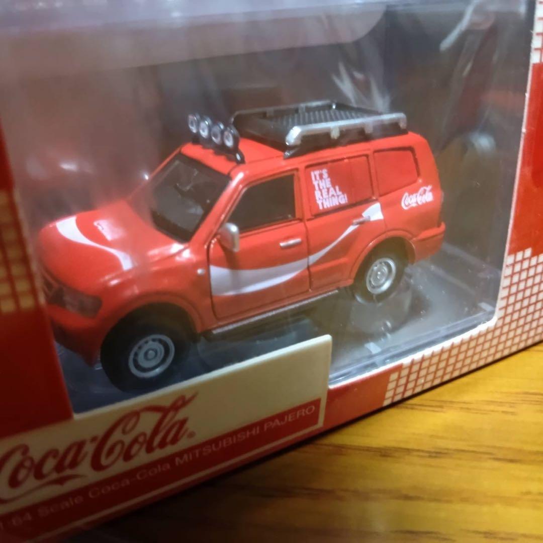 【2台セット】タイニー　TINY コカ・コーラ　ミニカー　1/64 2種
