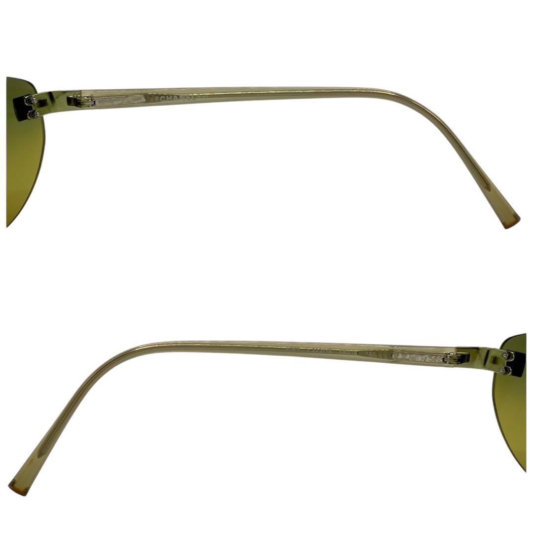 CHANEL サングラス アイウェア リムレス　フレームレス ココマーク グラデ