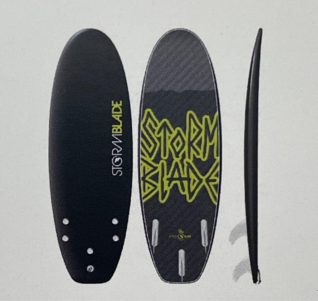 ストームブレード 58インチ 4ft10 ブラック　ソフトボード