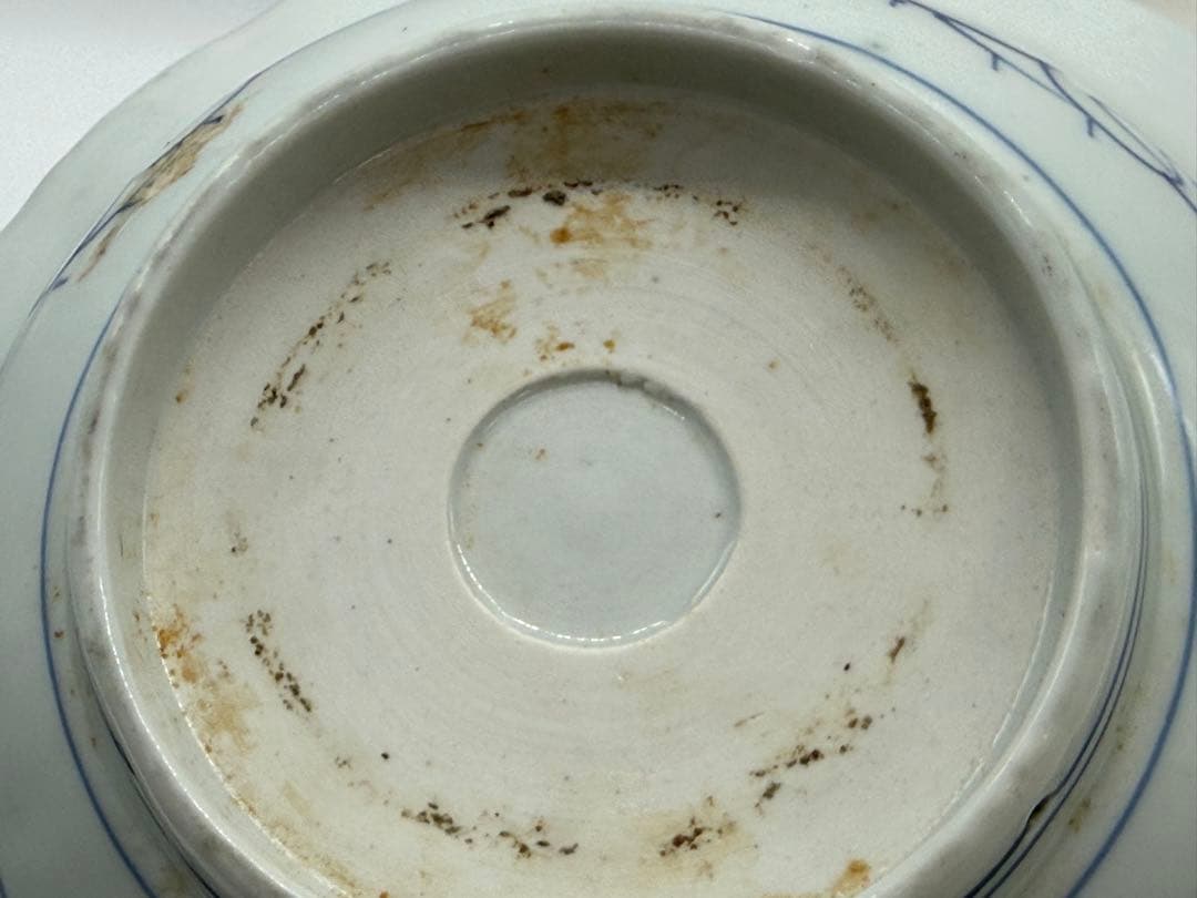 染付　龍紋輪口大鉢　伊万里　送料込2560118