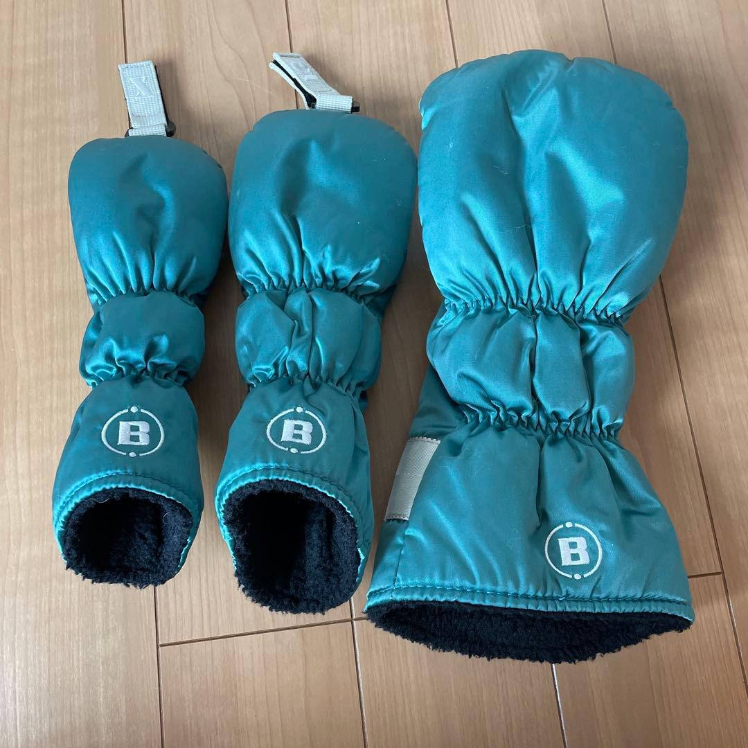 BRIEFING ゴルフバッグ ヘッドカバーセット　ピーコックグリーン