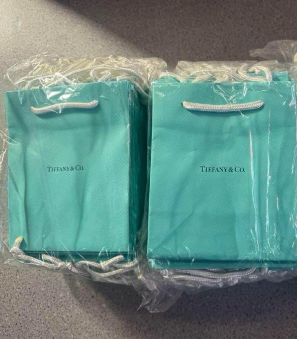 現行品Tiffanyティファニーミニショッパー紙袋50枚