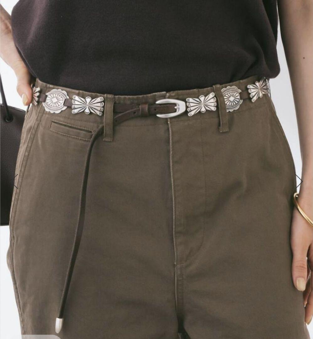 FRAMeWORK PUNTOVITA 別注CONCHO ベルト BR