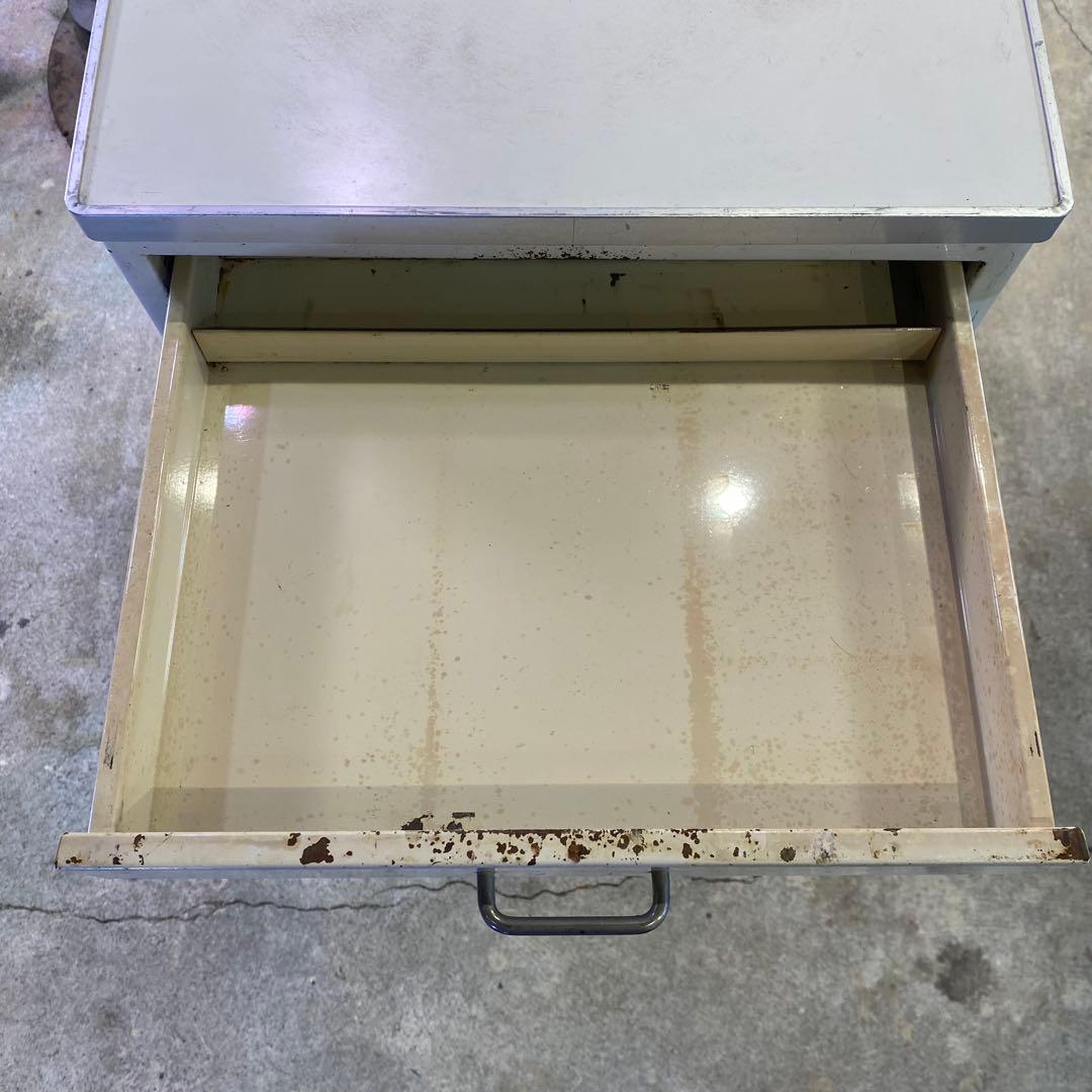 インダストリアル キャスターキャビネット ビンテージ