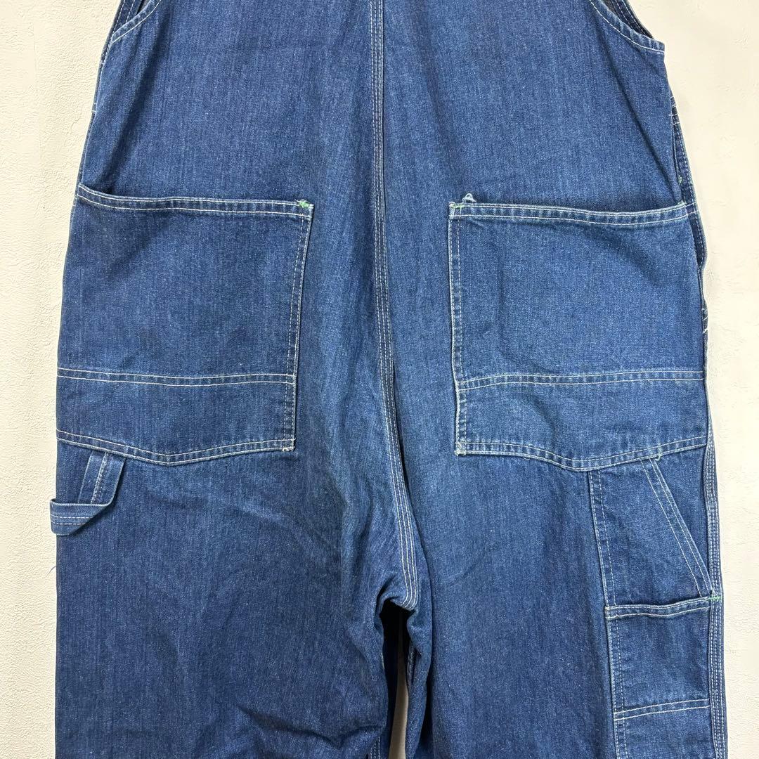 70s オシュコシュ オーバーオール デニム パンツ ペインター ワーク 作業着